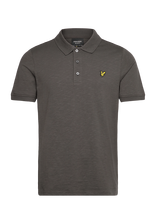 Lyle & Scott - Fine Slub Polo Shirt - Marškinėliai trumpomis rankovėmis - Pilka
