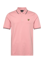 Lyle & Scott - Tipped Polo Shirt - Marškinėliai trumpomis rankovėmis - Rožinė