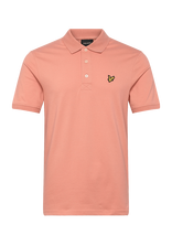 Lyle & Scott - Plain Polo Shirt - Marškinėliai trumpomis rankovėmis - Koralinė spalva