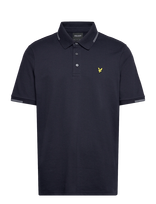Lyle & Scott - Fine Tipped Polo Shirt - Marškinėliai trumpomis rankovėmis - Tamsiai mėlyna