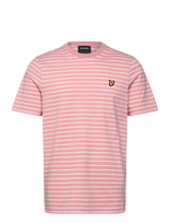 Lyle & Scott - Breton T-Shirt - Marškinėliai trumpomis rankovėmis - Rožinė