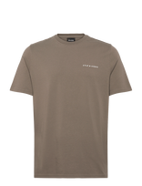 Lyle & Scott - Script T-Shirt - Marškinėliai trumpomis rankovėmis - Ruda