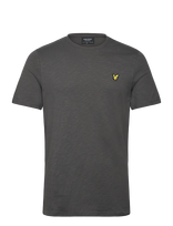 Lyle & Scott - Fine Slub T-Shirt - Marškinėliai trumpomis rankovėmis - Pilka
