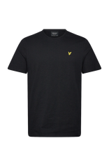 Lyle & Scott - Fine Slub T-Shirt - Marškinėliai trumpomis rankovėmis - Juoda