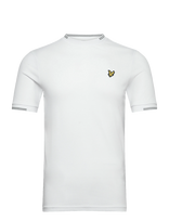 Lyle & Scott - Fine Tipped T-Shirt - Marškinėliai trumpomis rankovėmis - Balta