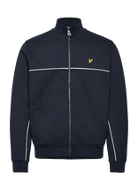 Lyle & Scott - Piped Full Zip Track Top - Treniruočių striukė - Tamsiai mėlyna