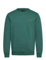 Lyle & Scott - Crew Neck Sweatshirt - Megztinis - Žalia