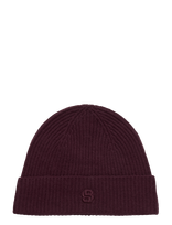 BOSS - Leah-B-Icon_Hat - Kepurė - Burgundiška splava