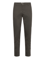Bruun & Stengade - Bs Rino Regular Fit Chinos - Chino stiliaus kelnės - Chaki spalva