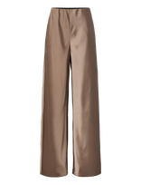 YAS - Yaspella Hw Wide Pants S. Noos - Plačios kelnės - Smėlio