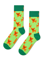 Happy Socks - Chihuahua Sock - Įprastos kojinės - Žalia