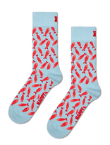 Happy Socks - Sardine Sock - Įprastos kojinės - Mėlyna