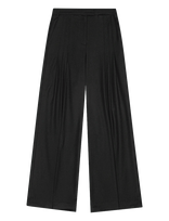 REMAIN Birger Christensen - Wide Suiting Pants - Plačios kelnės - Juoda
