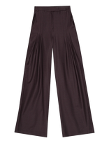 REMAIN Birger Christensen - Wide Suiting Pants - Plačios kelnės - Ruda