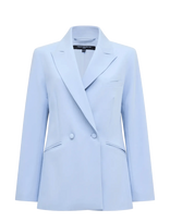 French Connection - Sammie Double Breasted Blazer - Dvieiliai švarkai - Mėlyna