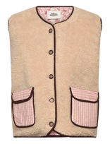 Lollys Laundry - Jacell Love Vest Sl - Paminkštinta liemenėlė - Smėlio