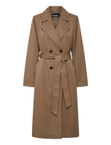 Pieces - Pcscarlett Ls Trenchcoat Noos Bc - Lietpaltis - Ruda