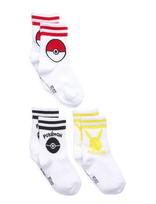 Pókemon - Socks - Kojinės - Balta