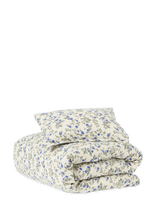 Garbo&Friends - Muslin Bed Set Junior, 100X140/ 40X60 Cm, Dainty - Patalynės komplektas - Mėlyna