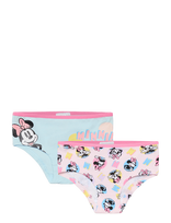 Minnie Mouse - Set 2 Shorty - Apatinių drabužių komplektas - Rožinė