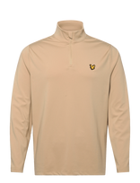 Lyle & Scott Sport - Golf Core Quarter Zip Midlayer - Sportiniai viduriniai sluoksniai - Smėlio