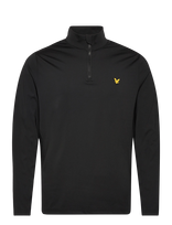 Lyle & Scott Sport - Golf Core Quarter Zip Midlayer - Sportiniai viduriniai sluoksniai - Juoda