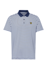 Lyle & Scott Sport - Golf Striped Polo - Sportiniai trumparankoviai polo marškinėliai - Tamsiai mėlyna