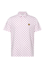 Lyle & Scott Sport - Golf Argyle Print Polo - Sportiniai trumparankoviai polo marškinėliai - Balta
