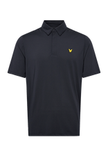 Lyle & Scott Sport - Golf Concealed Placket Polo Shirt - Sportiniai trumparankoviai polo marškinėliai - Tamsiai mėlyna