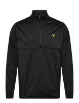 Lyle & Scott Sport - Golf Half Zip Windjammer Midlayer - Sportiniai viduriniai sluoksniai - Juoda