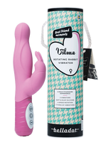 Belladot - Vilma Rotating Rabbit Pink - Vibrators - Rožinė