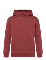 Lyle & Scott - Pullover Hoodie - Džemperis - Burgundiška splava