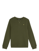 Lyle & Scott - Crew Neck Sweatshirt - Megztinis - Chaki spalva