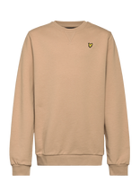 Lyle & Scott - Crew Neck Sweatshirt - Megztinis - Smėlio