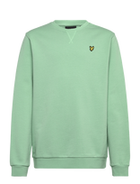 Lyle & Scott - Crew Neck Sweatshirt - Megztinis - Žalia