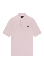 Lyle & Scott - Plain Polo Shirt - Trumparankoviai polo marškinėliai - Rožinė