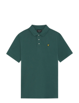 Lyle & Scott - Plain Polo Shirt - Trumparankoviai polo marškinėliai - Žalia