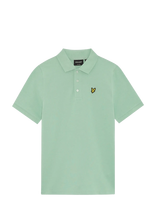 Lyle & Scott - Plain Polo Shirt - Trumparankoviai polo marškinėliai - Žalia