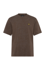 Lyle & Scott - Heavy Laundered T-Shirt - Marškinėliai trumpomis rankovėmis - Juoda