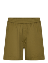 Lyle & Scott - Washed Cotton Short - Laisvalaikio šortai - Chaki spalva