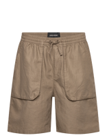 Lyle & Scott - Linen Short - Lininiai šortai - Smėlio