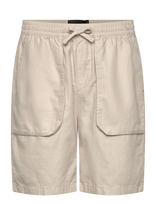 Lyle & Scott - Linen Short - Lininiai šortai - Smėlio