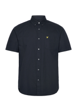Lyle & Scott - Short Sleeve Oxford Shirt - Marškiniai trumpomis rankovėmis - Tamsiai mėlyna