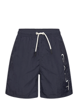 Gant Kids - Gant Logo Swimshort - Maudymosi šortai - Tamsiai mėlyna