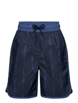 Lyle & Scott - Printed Board Short - Maudymosi šortai - Tamsiai mėlyna