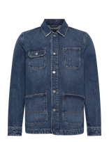 Morris - Denim Shirt Jacket - Džinsinis švarkas be pamušalo - Mėlyna