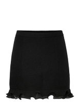 YAS - Yasfrino Hw Short Skirt - Trumpas sijonas - Juoda
