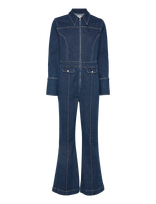 Wrangler - Retro Catsuit - Aptempta suknelė - Mėlyna
