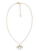 LMTD - Nlfabow Necklace - Grandinėlė - Aukso