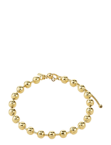 Pilgrim - Air Bracelet Gold-Plated - Perlų apyrankė - Aukso